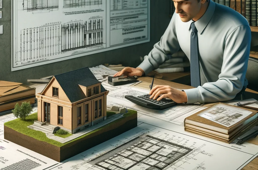 Fondations pour un bâtiment résidentiel