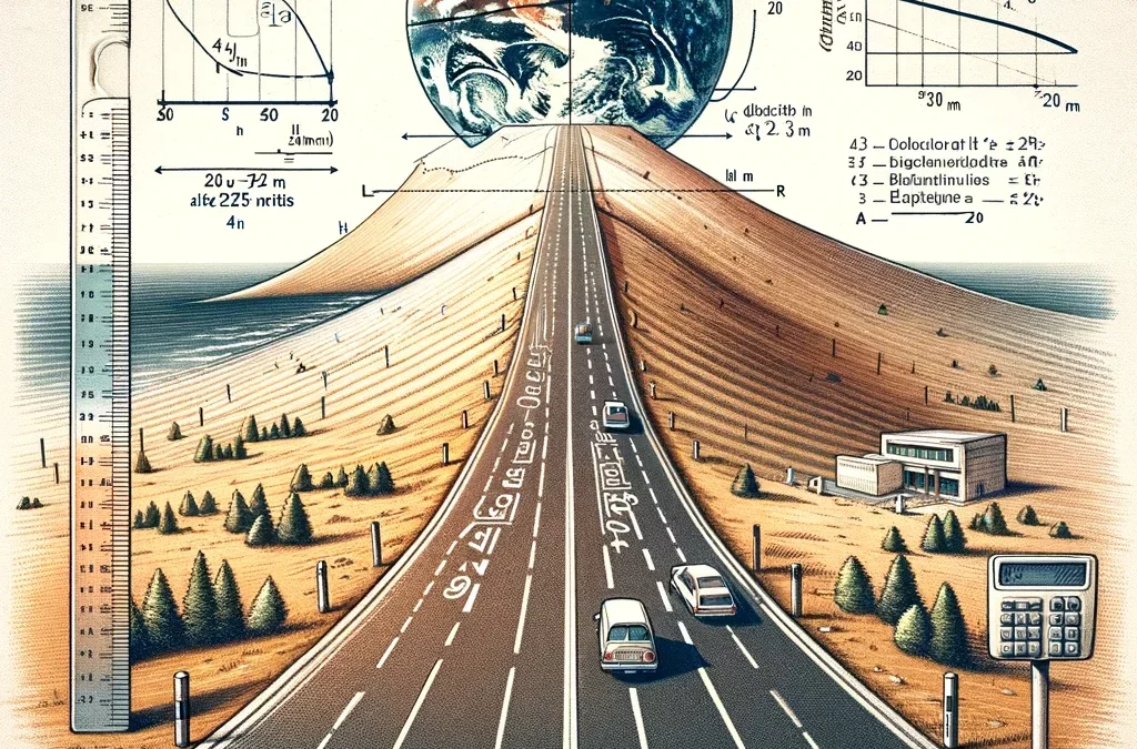Calcul de la Courbure de la Terre