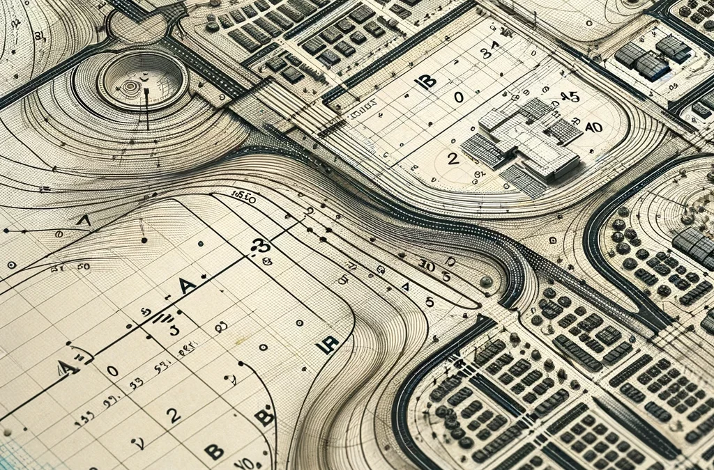Calcul des angles en topographie