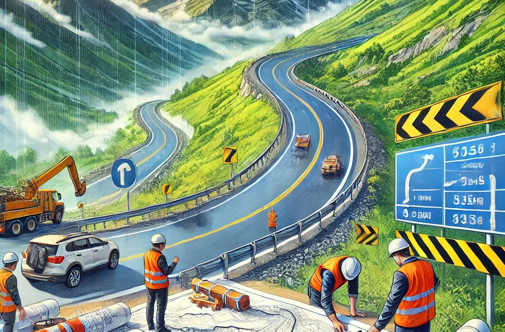Calcul du coefficient de correction d’une route