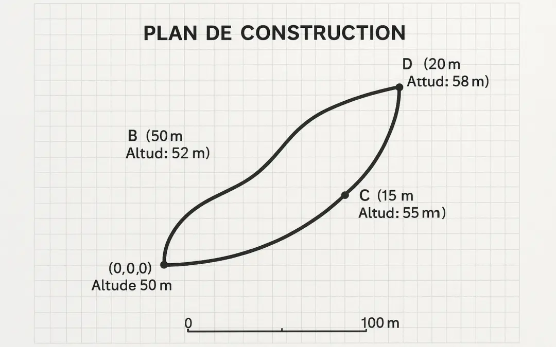 Report des Données Terrain sur Plans