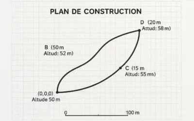 Report des Données Terrain sur Plans