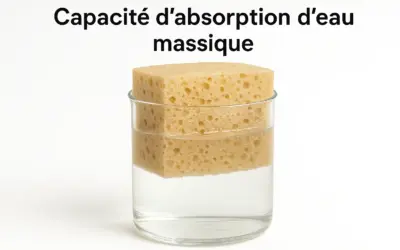 Calcul de la Capacité d’absorption d’eau massique