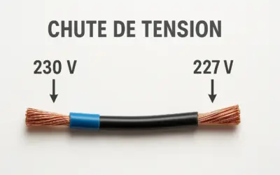 Calcul de la Chute de Tension sur le Câble
