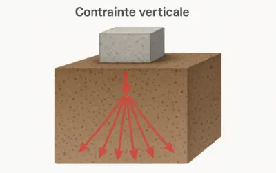 Calcul de la Contrainte Verticale en Fondation