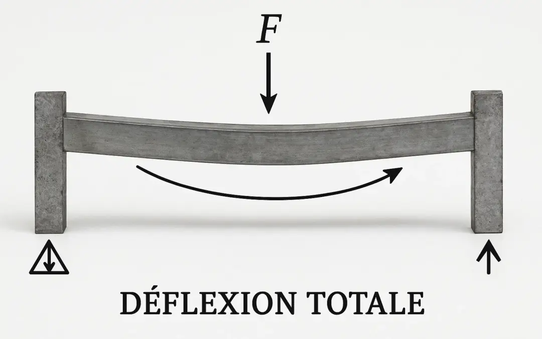 Calcul de la Déflexion Totale