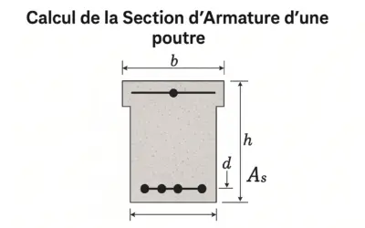 Calcul de la Section d’Armature d’une poutre