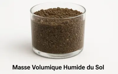 Calcul de la masse volumique humide