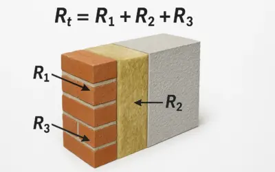 Calcul de la résistance thermique totale