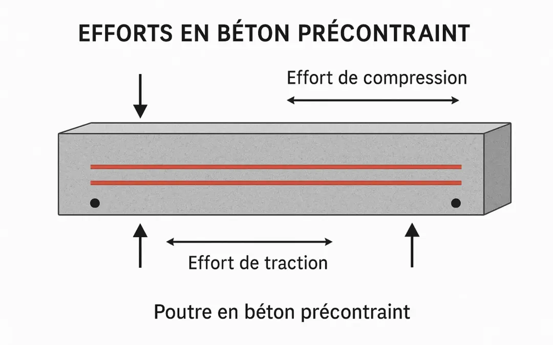 Calcul des Efforts en Béton Précontraint