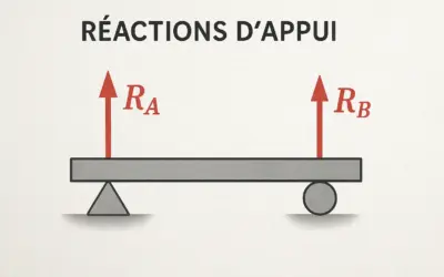 Calcul des réactions d’appui