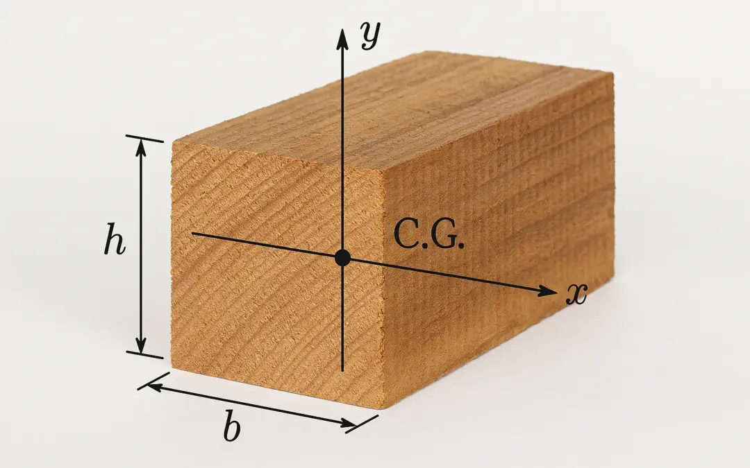 Calcul du Centre de Gravité d’une Poutre