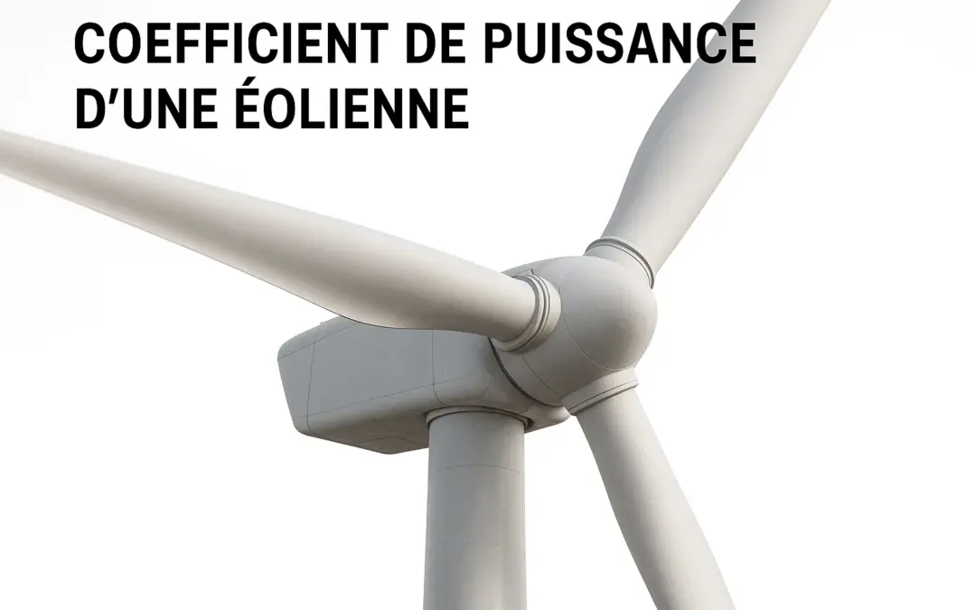 Calcul du Coefficient de Puissance d’une Éolienne