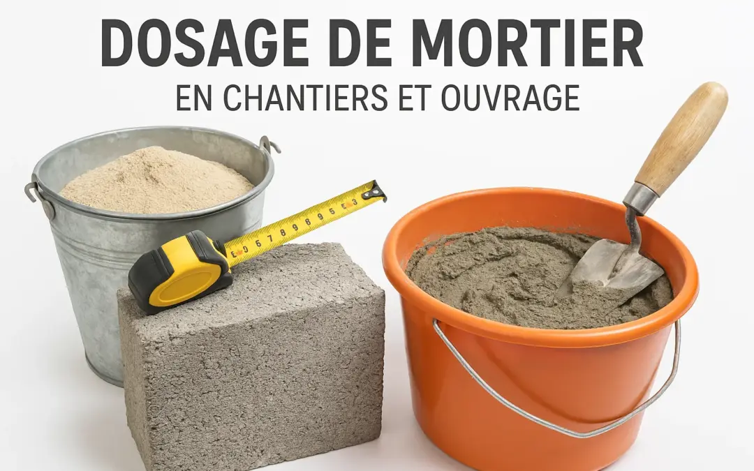 Calcul du Dosage de Mortier