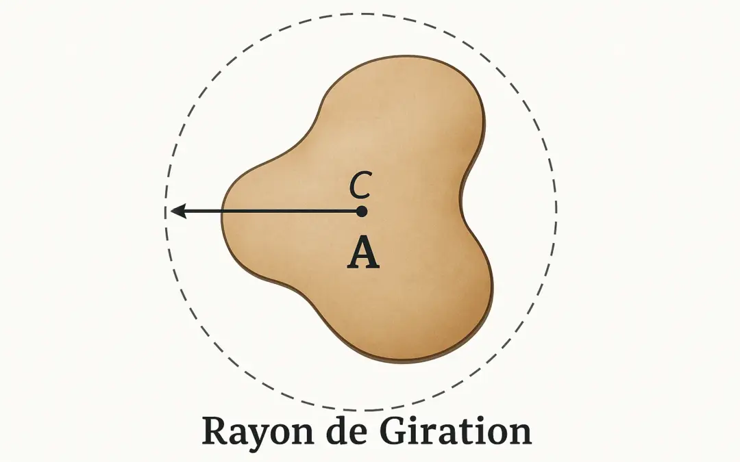 Calcul du Rayon de Giration