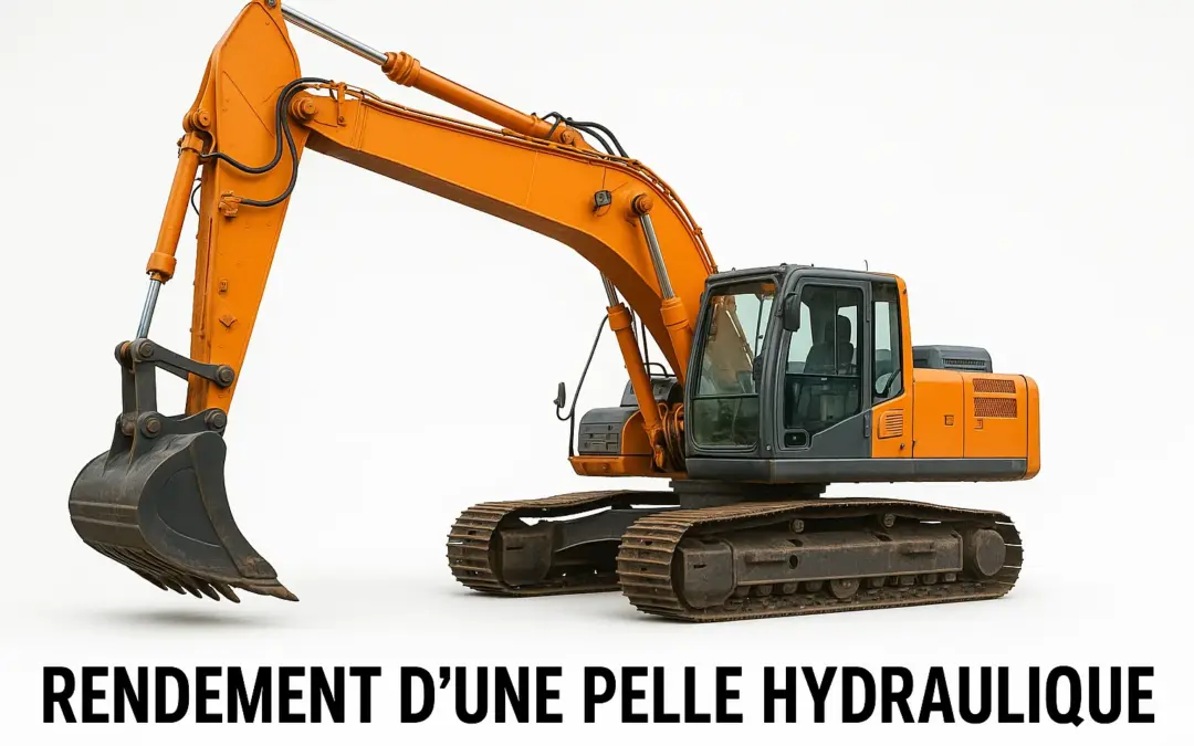 Calcul du Rendement d’une Pelle Hydraulique