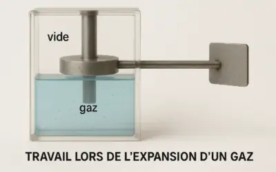 Calcul du Travail lors de l’Expansion d’un Gaz
