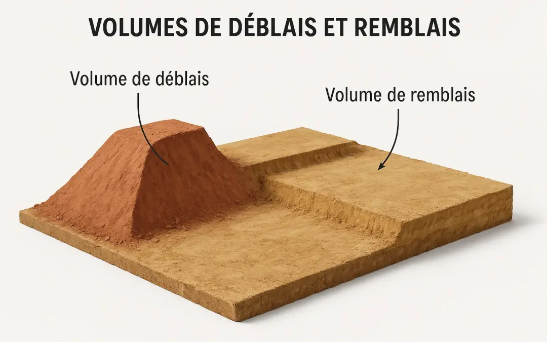 Calcul du Volume de Remblais et Déblais