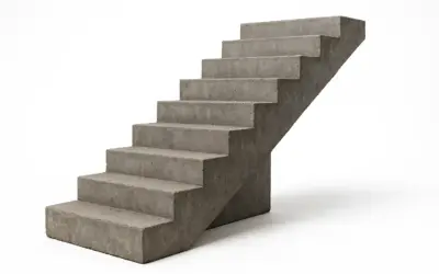 Calcul du Volume de Béton d’un Escalier