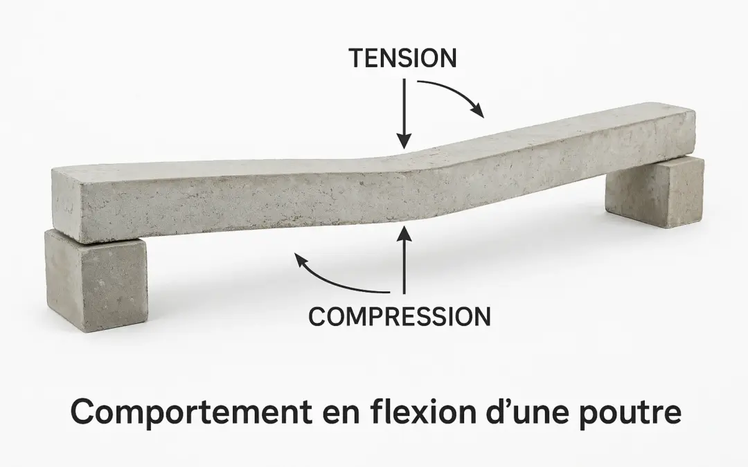 Comportement en flexion d’une poutre