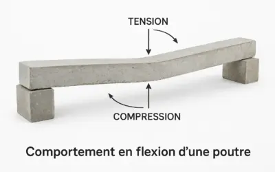 Comportement en flexion d’une poutre