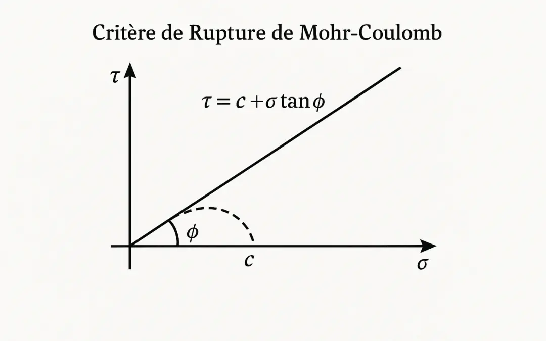 Critère de Rupture de Mohr-Coulomb