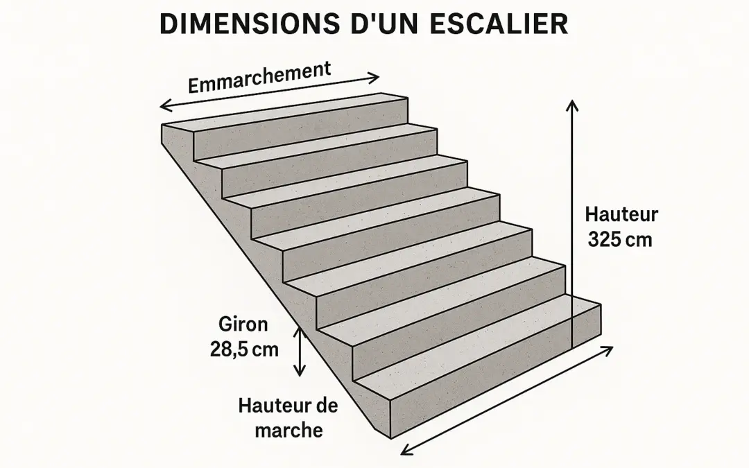 Dimensions d’un Escalier pour Immeuble