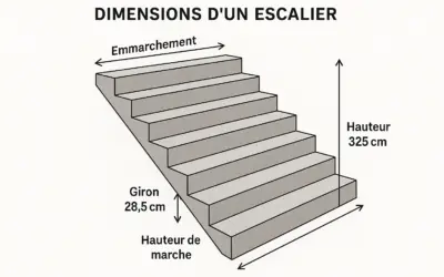 Dimensions d’un Escalier pour Immeuble