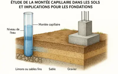 Étude de la Montée Capillaire dans les Fondations