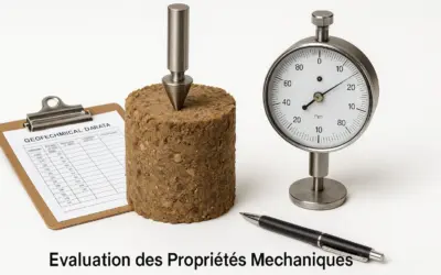 Évaluer les propriétés mécaniques sols