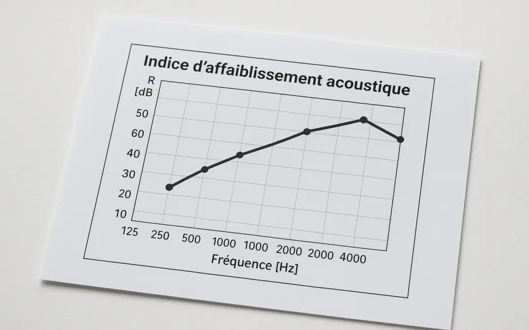 Indice d’affaiblissement acoustique
