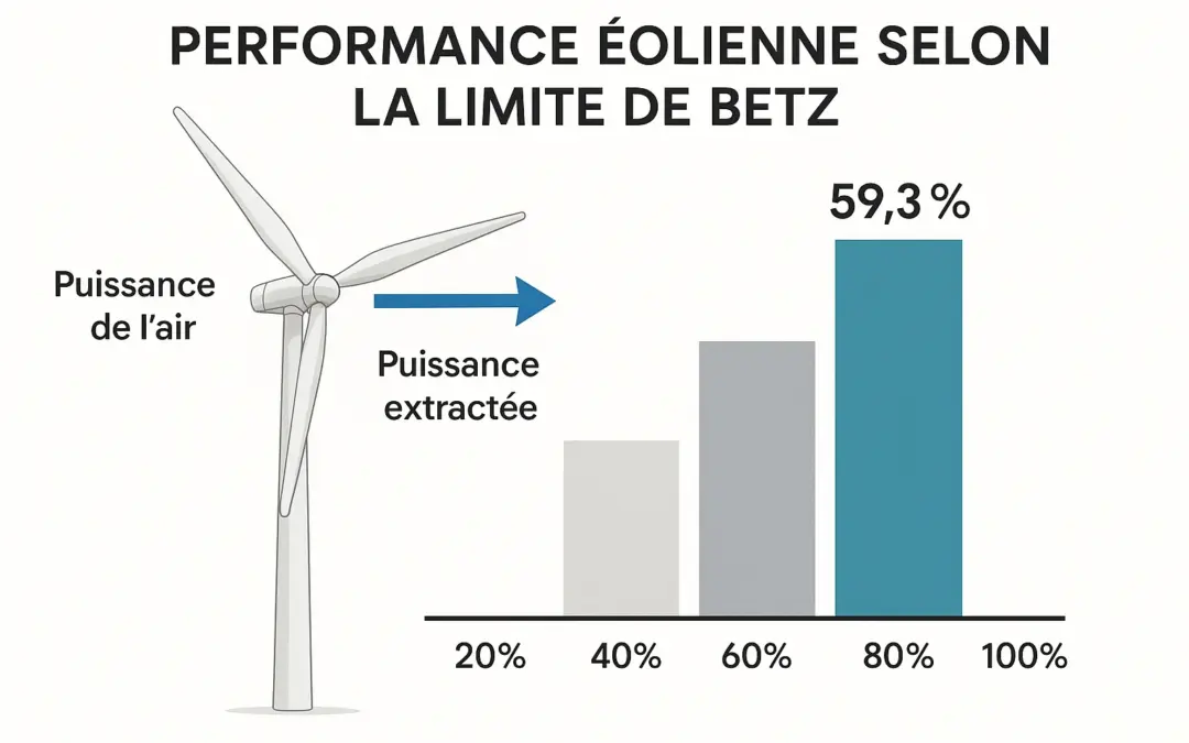 Performance Éolienne selon la Limite de Betz