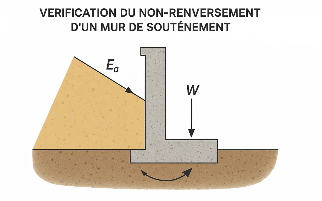 Vérifier le renversement d’un mur