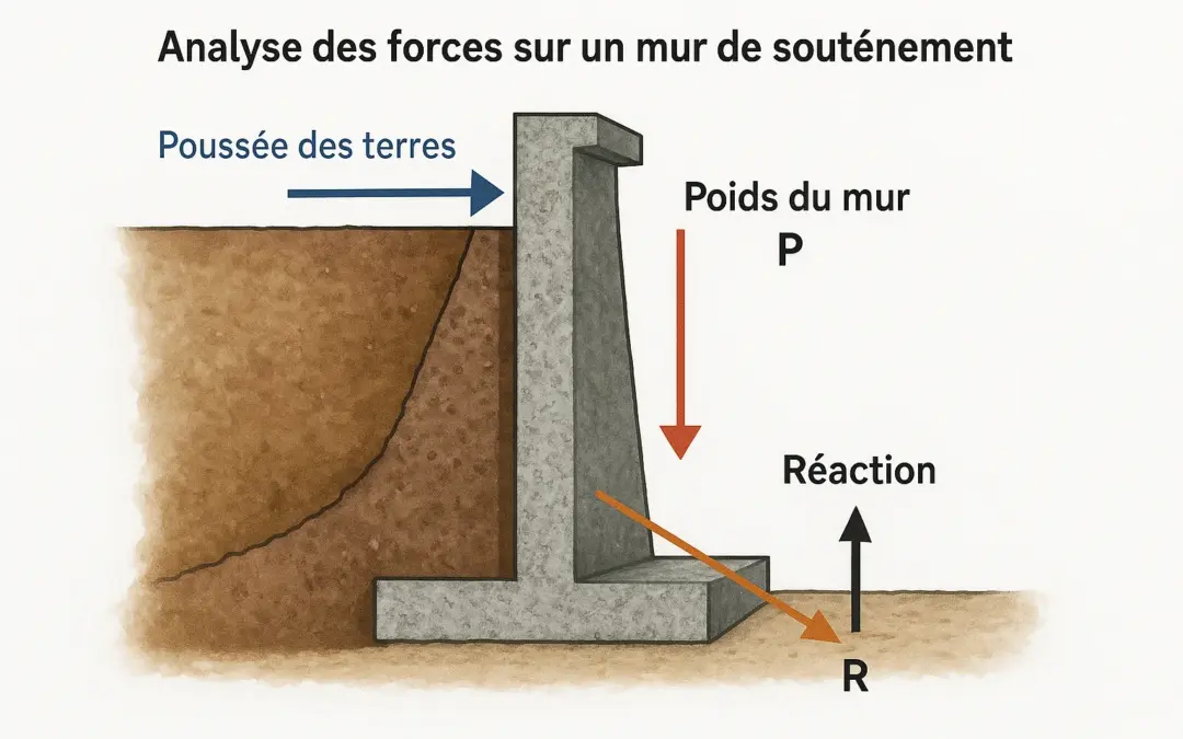Analyse des forces en géotechnique