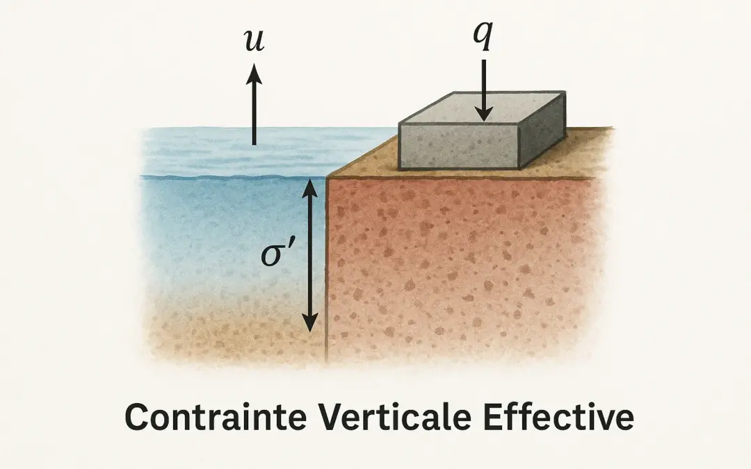 Calcul de la Contrainte Verticale Effective