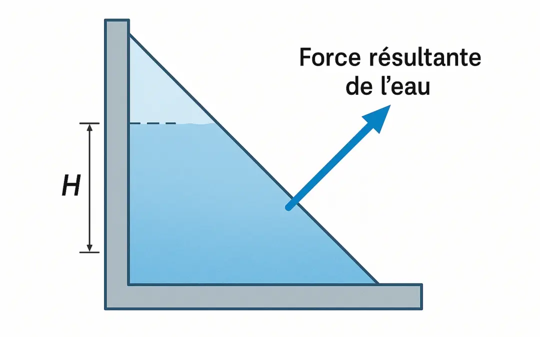 Calcul de la Force Résultante de l’Eau