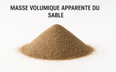 Calcul de la Masse Volumique Apparente du Sable