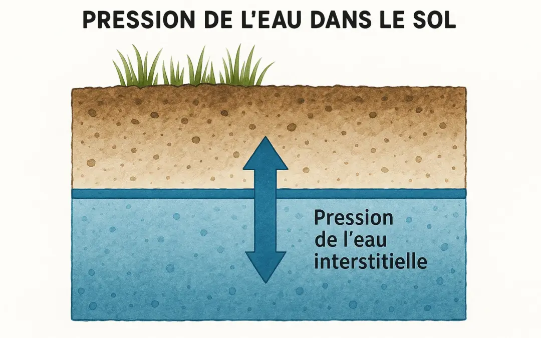 Calcul de la Pression de l’Eau dans le Sol