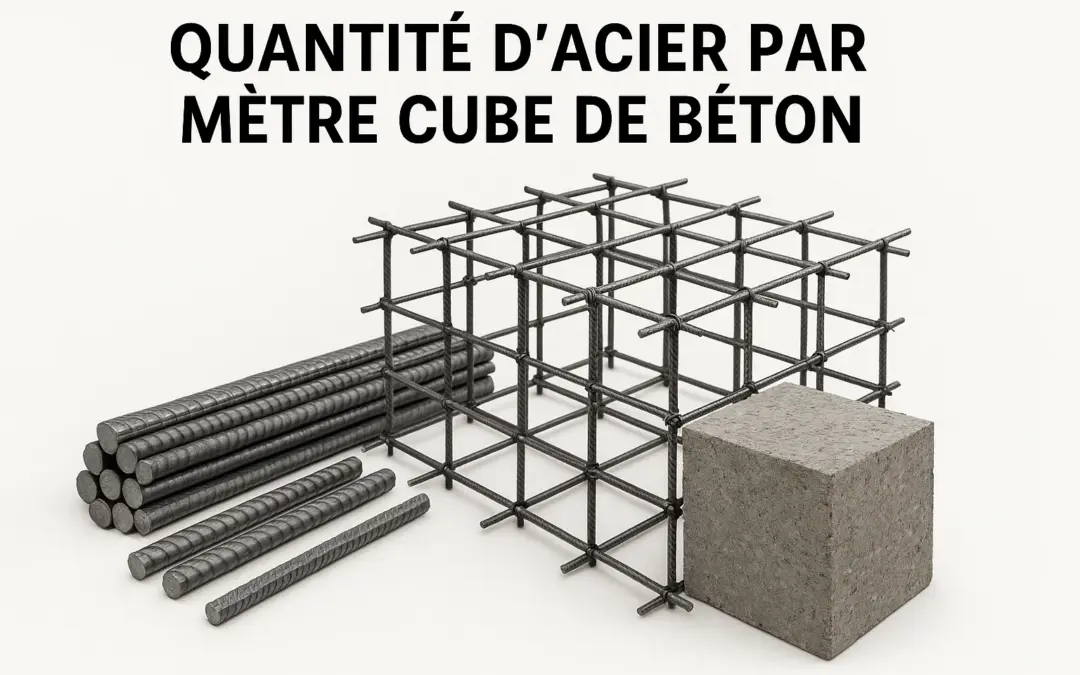 Quantité d’Acier par Mètre Cube de Béton