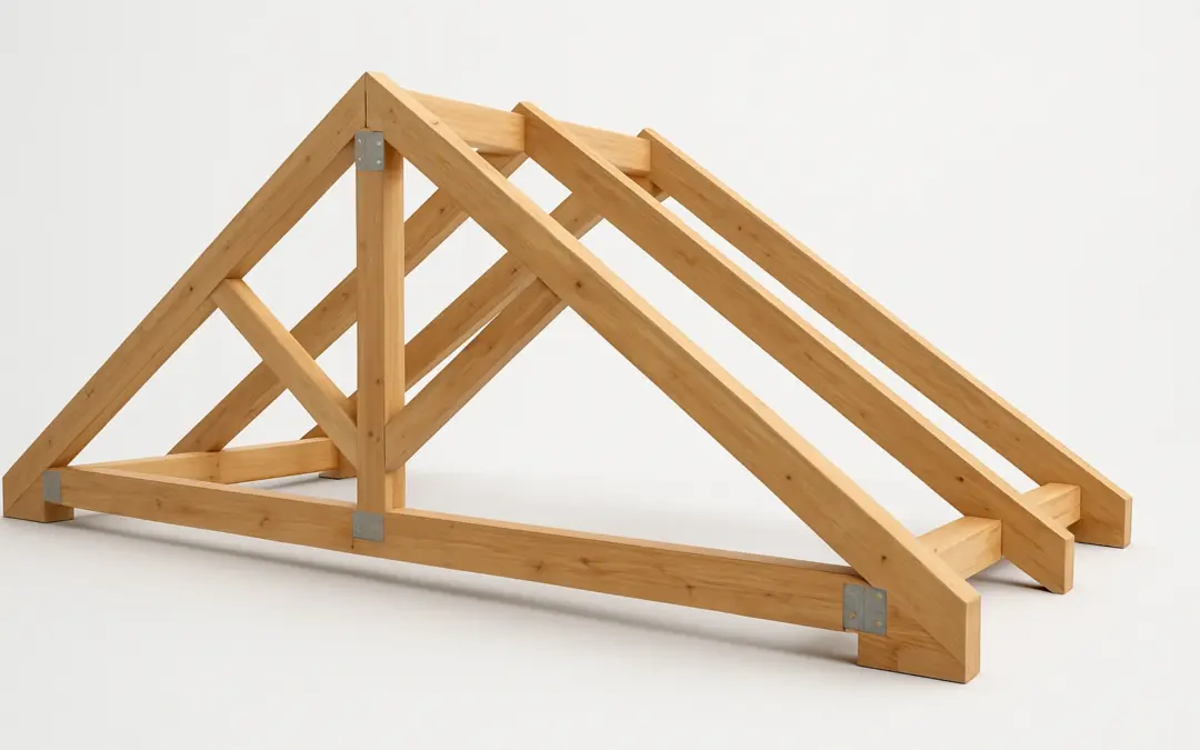 Calcul de la pente d’une charpente en bois