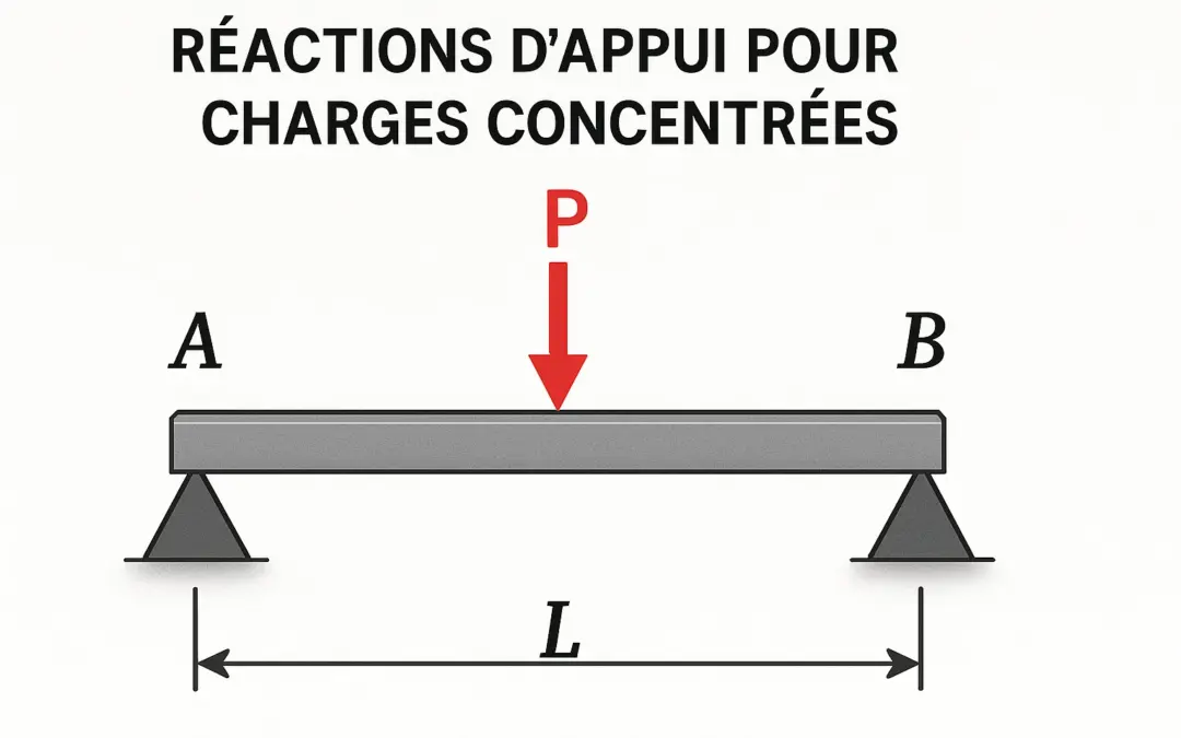 Calcul des charges concentrées