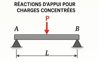 Calcul des charges concentrées