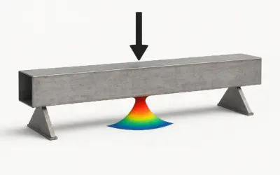 Contrainte en un Point Spécifique d’une Poutre