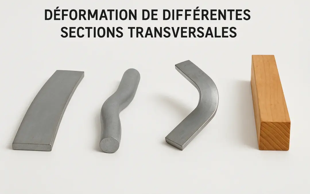 Déformation de Différentes Sections Transversales