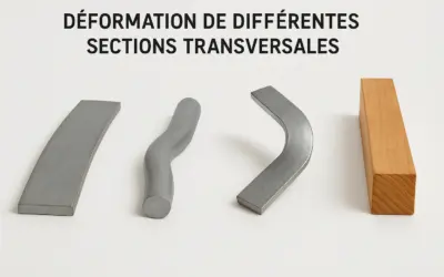 Déformation de Différentes Sections Transversales
