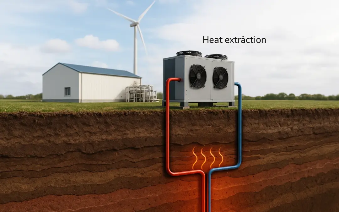 Extraction de Chaleur en Géothermie