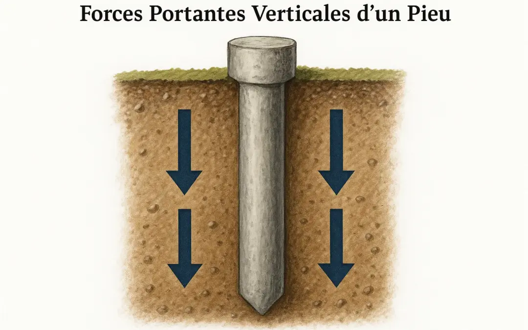 Forces Portantes Verticales d’un Pieu