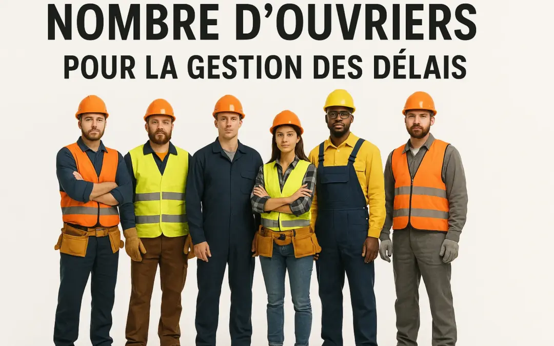 Nombre d’Ouvriers pour la Gestion des Délais