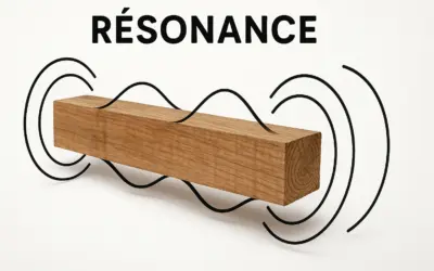 Résonance d’une Poutre en Bois