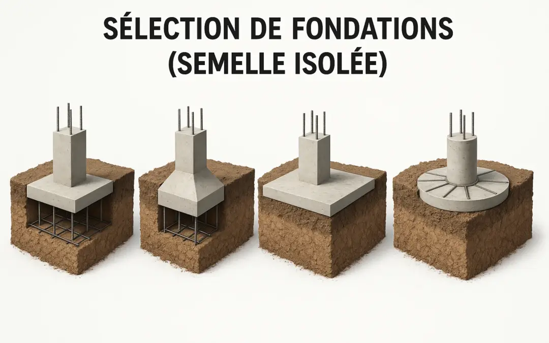 Sélection et Calcul de Fondations